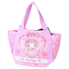 Japan Sanrio Balloon Mini Tote Bag - My Melody / Lady Pink Rose