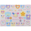 Japan Sanrio A5 File with Sticker Set - Usahana / Y2k Houndstooth - 2