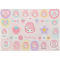 Japan Sanrio A5 File with Sticker Set - My Melody / Y2k Houndstooth - 2