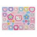 Japan Sanrio A5 File with Sticker Set - Hello Kitty / Y2k Houndstooth - 3