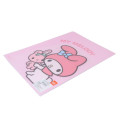 Japan Sanrio 3 Pockets A4 Clear File - Kuromi / Friend - 2