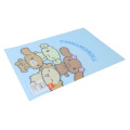 Japan Sanrio 3 Pockets A4 Clear File - Cinnamoroll / Friend - 2