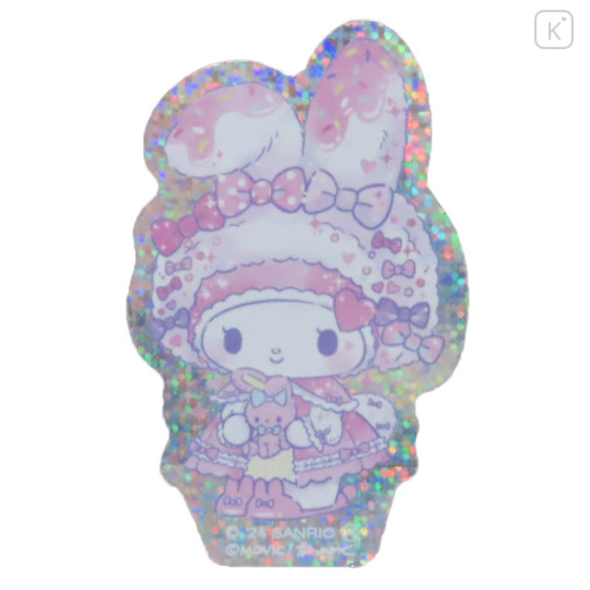 Japan Sanrio Glitter Sticker - My Melody / Dolly Mix - 1