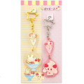 Japan Pokemon Acrylic Keychain Set - Alcremie & Milcery / Sweets Shop Pokepeace - 1