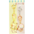 Japan Pokemon Acrylic Keychain Set - Pikachu & Pichu / Sweets Shop Pokepeace - 1