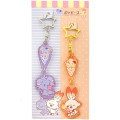 Japan Pokemon Acrylic Keychain Set - Scorbunny & Espurr / Sweets Shop Pokepeace - 1