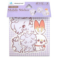 Japan Pokemon Moblie Sticker Set - Play With Espurr / Pokepeace - 1