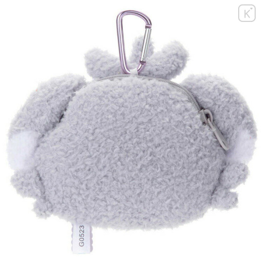 Japan Pokemon Plush Mini Pouch with Carabiner - Espurr / Pokepeace - 3