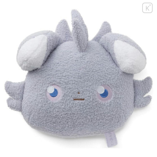 Japan Pokemon Stuffed Plush Face Cushion - Espurr / Pokepeace - 1