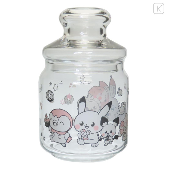 Japan Pokemon Jar Glass Storage Container - Sweets Shop Pokepeace - 1