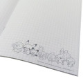 Japan Pokemon Grid A5 Notebook - Sweets Shop Pokepeace / Green - 4