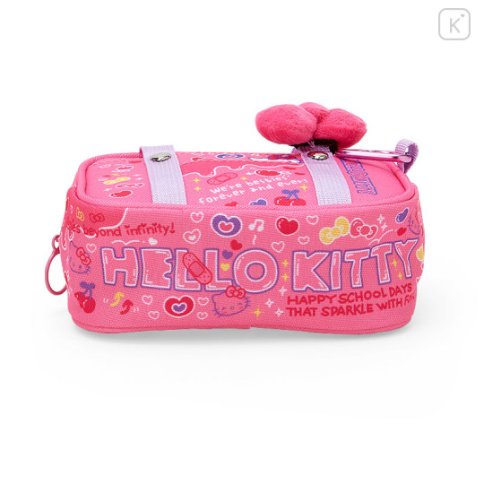 Japan Sanrio Original School Bag Style Mini Pouch - Hello Kitty : Sanrio Academy Sparkle Club - 3