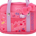 Japan Sanrio Original School Bag Style Mini Pouch - Hello Kitty : Sanrio Academy Sparkle Club - 4