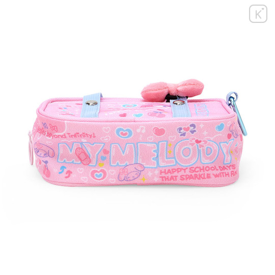 Japan Sanrio Original School Bag Style Mini Pouch - My Melody : Sanrio Academy Sparkle Club - 3