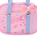 Japan Sanrio Original School Bag Style Mini Pouch - My Melody : Sanrio Academy Sparkle Club - 4