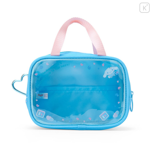 Japan Sanrio Original School Bag Style Mini Pouch - Cinnamoroll : Sanrio Academy Sparkle Club - 2