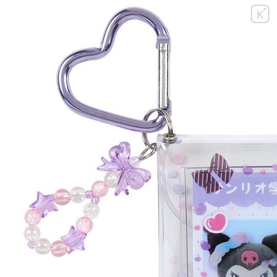 Japan Sanrio Original Card Case - Kuromi : Sanrio Academy Sparkle Club - 5