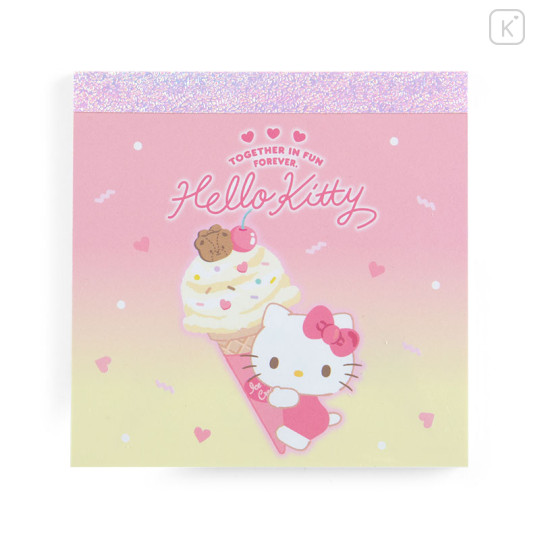 Japan Sanrio Original Memo - Hello Kitty : Ice Party - 2