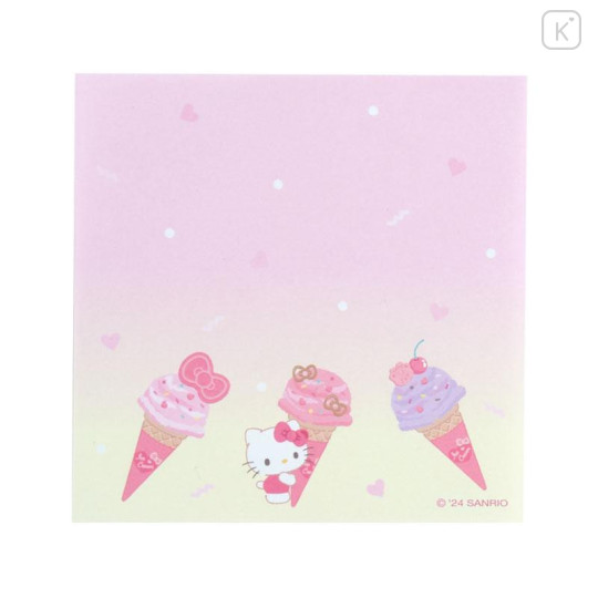 Japan Sanrio Original Memo - Hello Kitty : Ice Party - 5