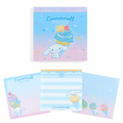 Japan Sanrio Original Memo - Cinnamoroll / Ice Party