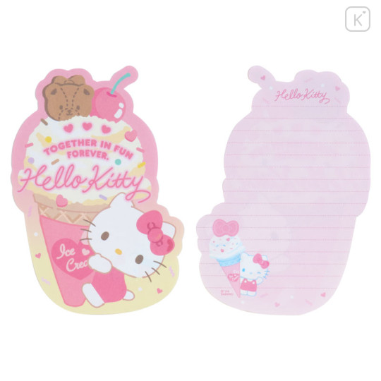 Japan Sanrio Original Letter Set - Hello Kitty / Ice Party - 3