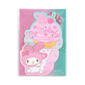 Japan Sanrio Original Letter Set - My Melody / Ice Party - 2