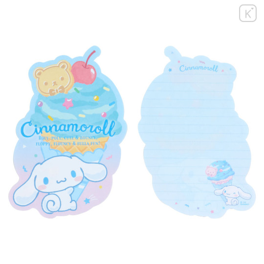 Japan Sanrio Original Letter Set - Cinnamoroll / Ice Party - 3