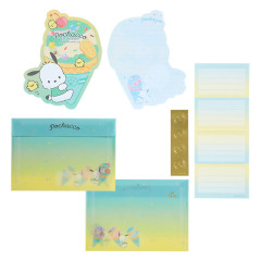 Japan Sanrio Original Letter Set - Pochacco / Ice Party