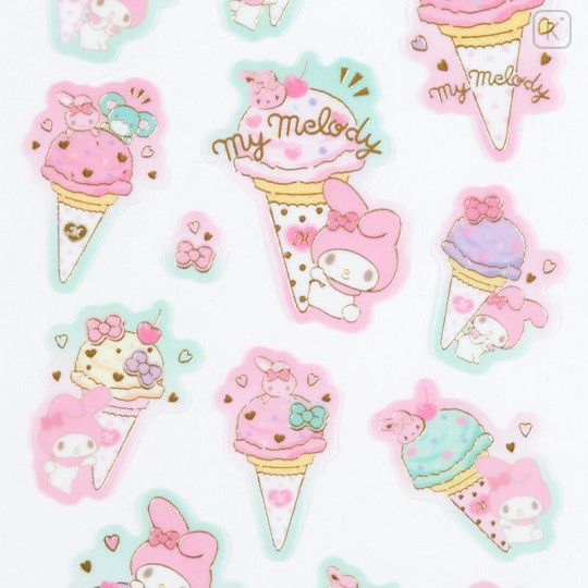 Japan Sanrio Original Tracing Paper Sticker - My Melody / Ice Party - 3