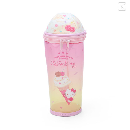 Japan Sanrio Original Icecream-shaped Pen Case - Hello Kitty / Ice Party - 1