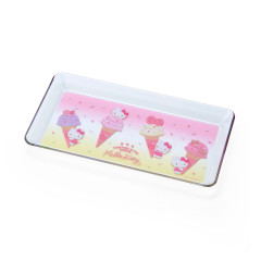 Japan Sanrio Original Clear Pen Tray - Hello Kitty / Ice Party