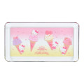 Japan Sanrio Original Clear Pen Tray - Hello Kitty / Ice Party - 2