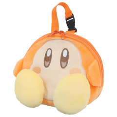 Japan Kirby Insulated Cooler Plush Pouch Lunch Bag - Waddle Dee / Smile