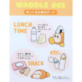 Japan Kirby Insulated Cooler Plush Pouch Lunch Bag - Waddle Dee / Smile - 5