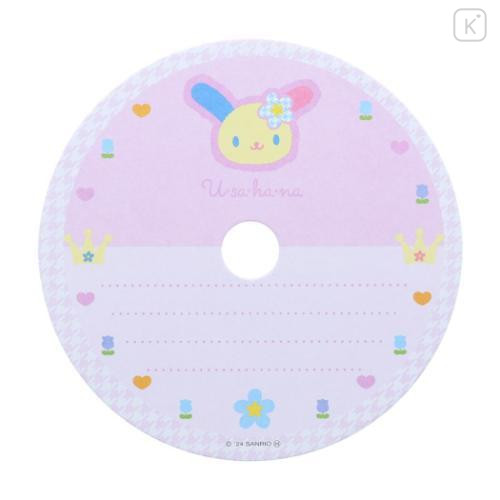 Japan Sanrio Memo Pad CD Style - Usahana / Y2k Houndstooth - 4