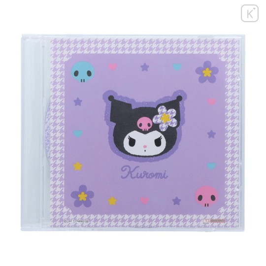 Japan Sanrio Memo Pad CD Style - Kuromi / Y2k Houndstooth - 3