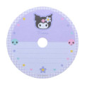 Japan Sanrio Memo Pad CD Style - Kuromi / Y2k Houndstooth - 4