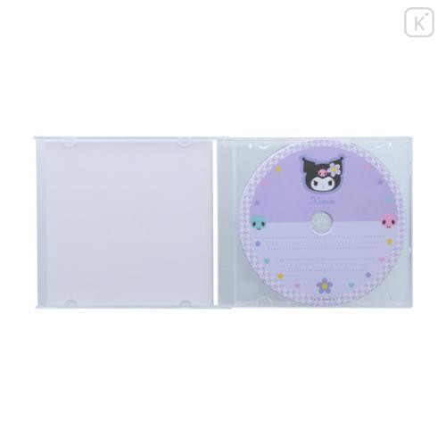 Japan Sanrio Memo Pad CD Style - Kuromi / Y2k Houndstooth - 5