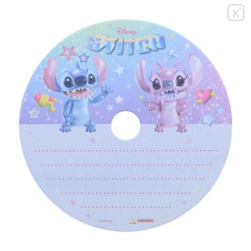 Japan Disney Memo Pad CD Style - Stitch / Y2k Houndstooth - 4