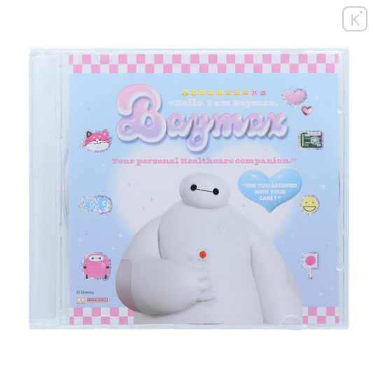 Japan Disney Memo Pad CD Style - Baymax / Y2k Houndstooth - 3