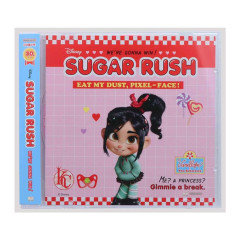 Japan Disney Memo Pad CD Style - Sugar Rush / Y2k Houndstooth