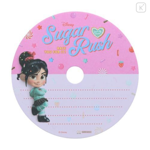 Japan Disney Memo Pad CD Style - Sugar Rush / Y2k Houndstooth - 4