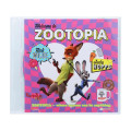 Japan Disney Memo Pad CD Style - Zootopia / Y2k Houndstooth - 3