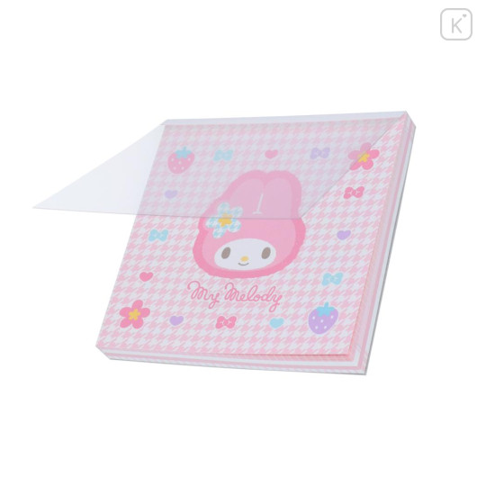 Japan Sanrio Memo Pad - My Melody / Y2k Houndstooth - 2