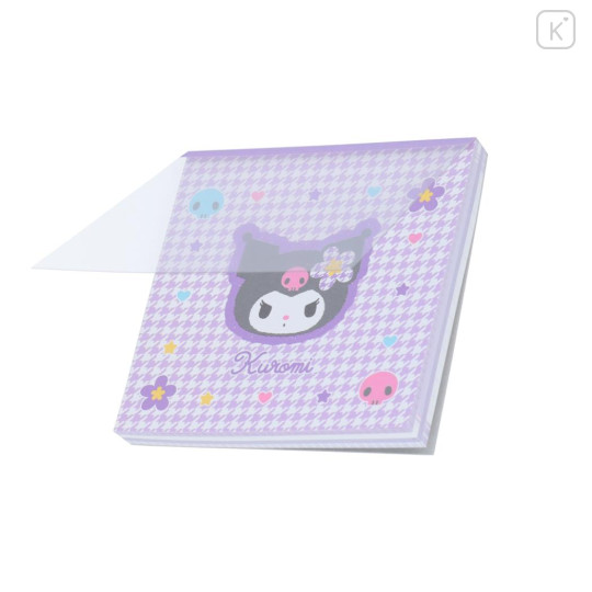 Japan Sanrio Memo Pad - Kuromi / Y2k Houndstooth - 2