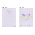 Japan Sanrio Mini Letter Set - Usahana / Y2k Houndstooth - 2