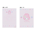 Japan Sanrio Mini Letter Set - My Melody / Y2k Houndstooth - 2