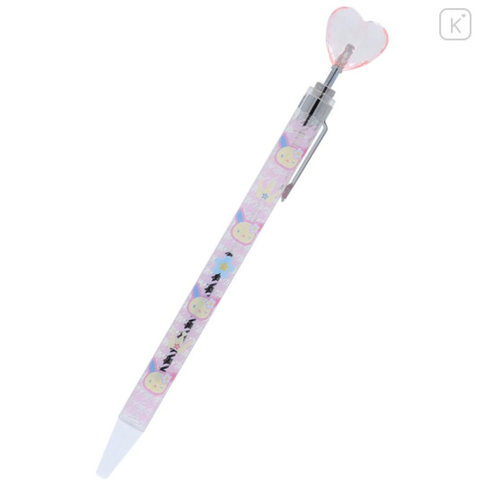 Japan Sanrio Heart Mascot Ballpoint Pen - Usahana / Y2k Houndstooth - 1