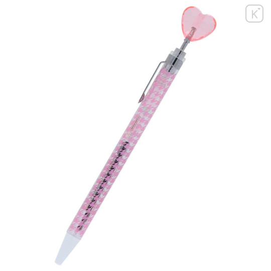 Japan Sanrio Heart Mascot Ballpoint Pen - Hello Kitty / Y2k Houndstooth - 3