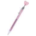 Japan Sanrio Heart Mascot Ballpoint Pen - Hello Kitty / Y2k Houndstooth - 3